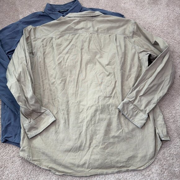 Carhartt Shirts Mens XXL Rugged Flex Relaxed Fit Midweight Canvas Work Lot of 2 - Picture 10 of 13